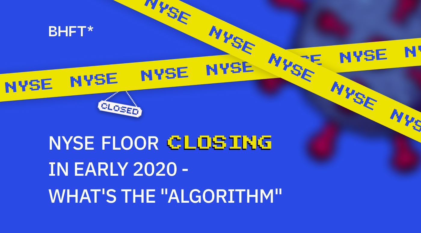 NYSE floor, trading